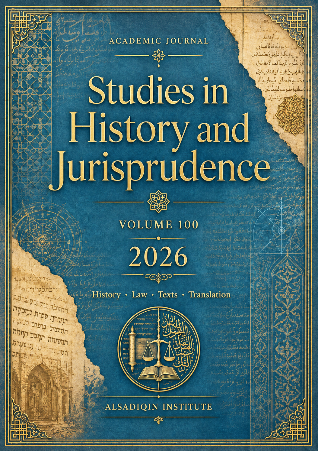 Cover of Studies in History and Jurisprudence, Volume 100, 2026